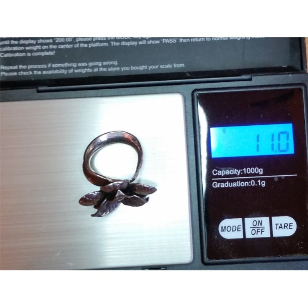 Artisan Solid Sterling Silver 925 Blooming Flower… - image 5